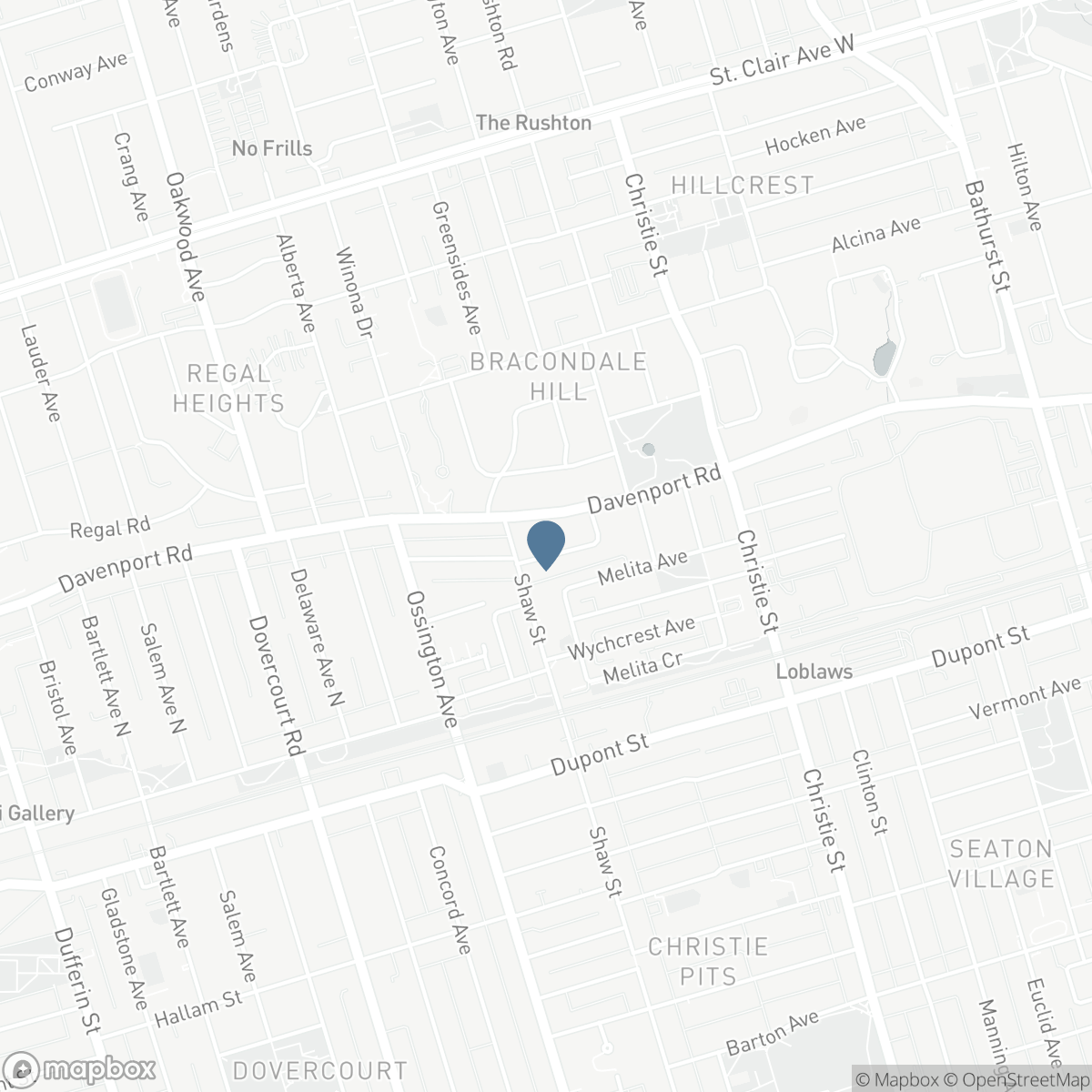 54 MARCHMOUNT ROAD, Toronto, Ontario M6G 2A9